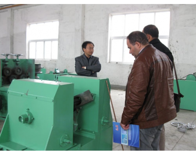 出口巴基斯坦的三面肋冷軋帶肋鋼筋生產線 出口巴基斯坦的三面肋冷軋帶肋鋼筋生產線